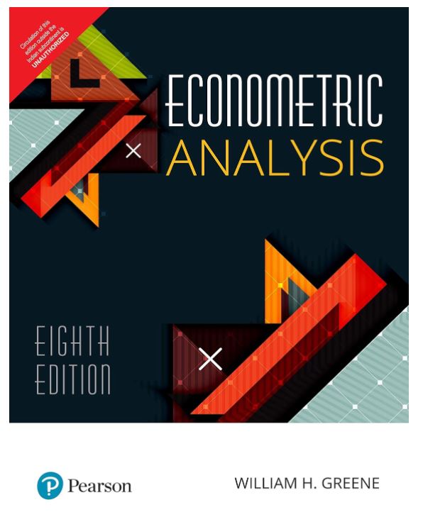 Econometric Analysis, 8e